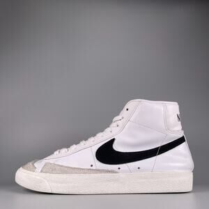 Men's 7.5 Women's 9 Nike Blazer Mid 77 Vintage White Skate Sneakers Casual Shoes